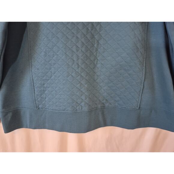 L.L.BEAN Womens Quilted *IN Deep Turquoise* Full Zip Up Jacket 2X Plus - Picture 12 of 12